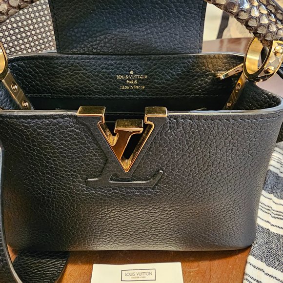 Louis Vuitton Capucines Mini python trim *SALE* - Picture 7 of 16